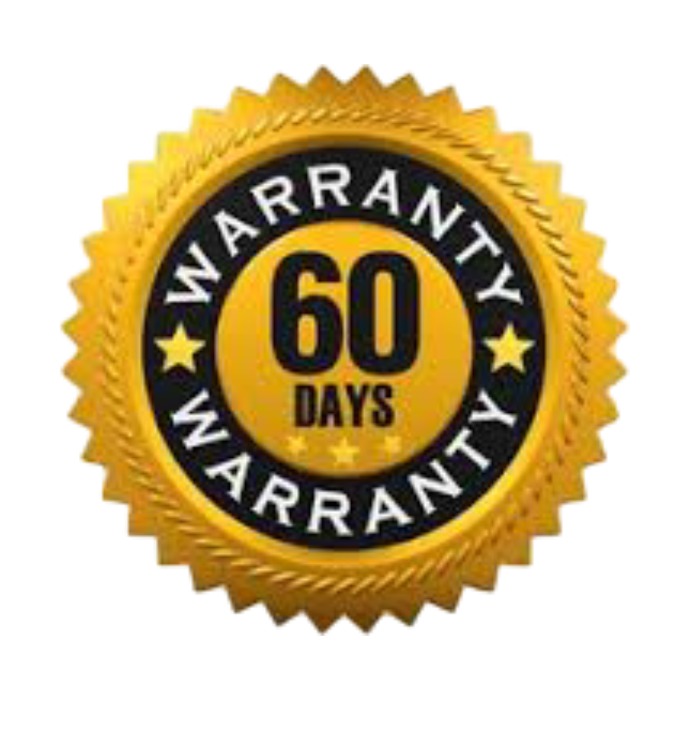 60-Day Money Back Guarantee Seal